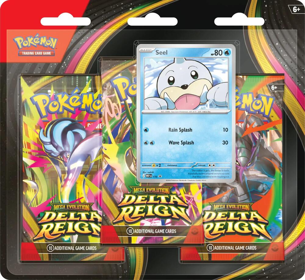 Delta Reign 3 Pack Blister [Seel], ME06: Delta Reign P712093