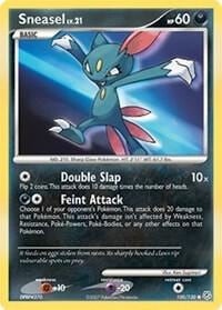 Sneasel, Diamond and Pearl 100/130