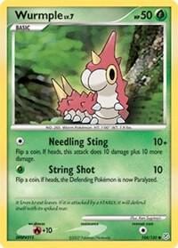 Wurmple, Diamond and Pearl 104/130