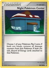 Night Pokemon Center, Diamond and Pearl 108/130
