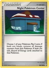 Night Pokemon Center, Diamond and Pearl 108/130