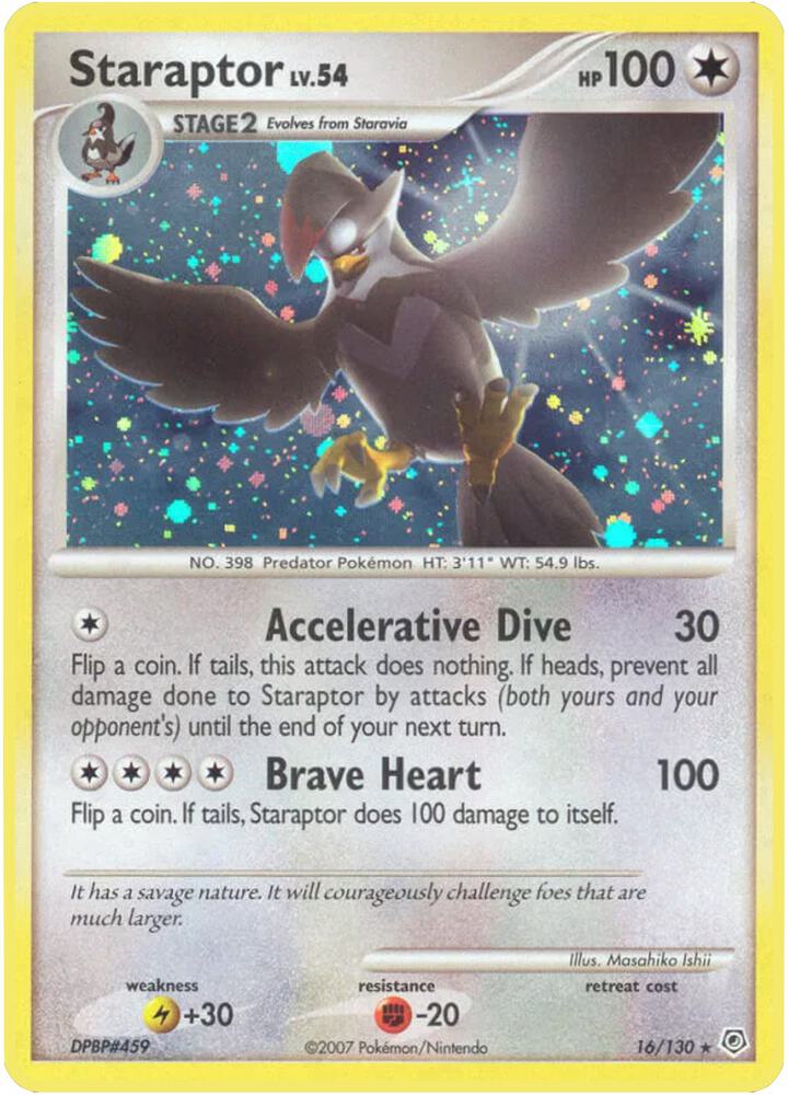 Staraptor, Diamond and Pearl 16/130