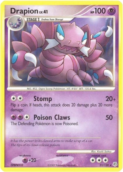 Drapion, Diamond and Pearl 23/130