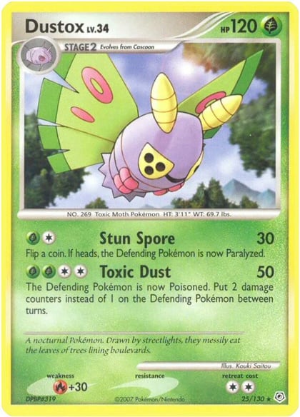 Dustox, Diamond and Pearl 25/130