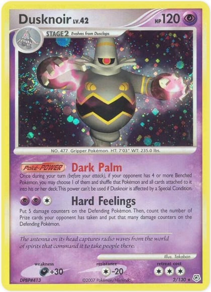 Dusknoir, Diamond and Pearl 2/130