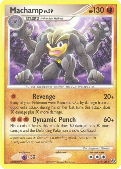 Machamp, Diamond and Pearl 31/130