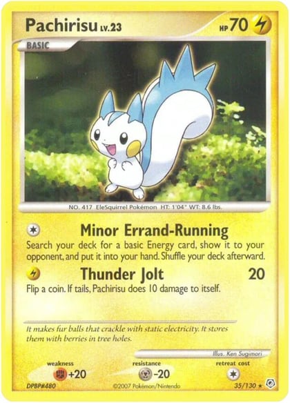 Pachirisu, Diamond and Pearl 35/130