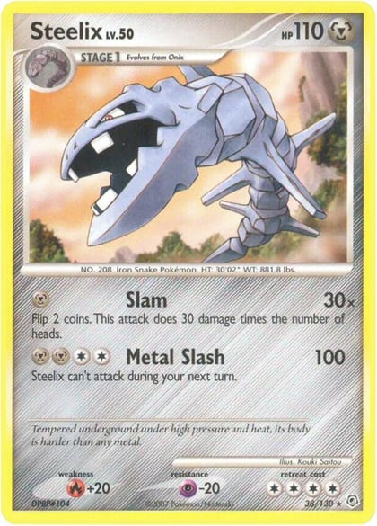 Steelix, Diamond and Pearl 38/130