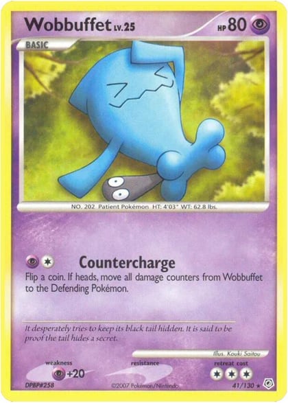 Wobbuffet, Diamond and Pearl 41/130