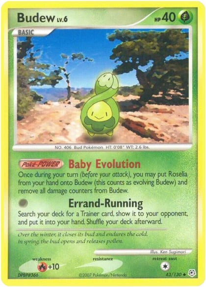 Budew, Diamond and Pearl 43/130