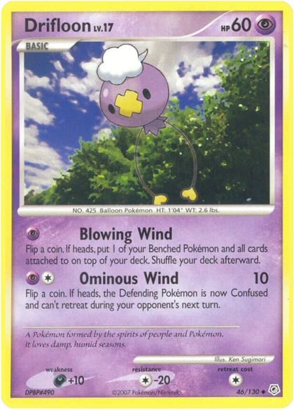 Drifloon, Diamond and Pearl 46/130