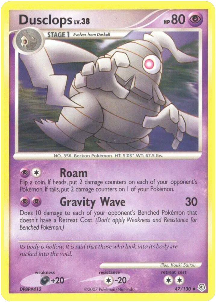 Dusclops, Diamond and Pearl 47/130