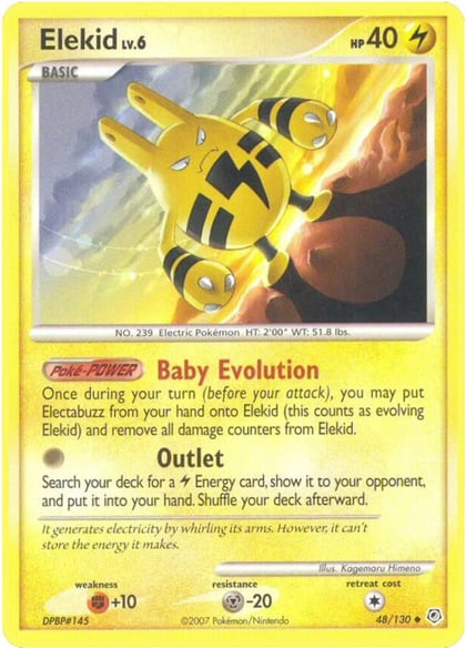 Elekid, Diamond and Pearl 48/130