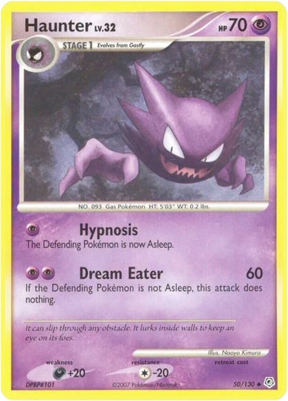 Haunter, Diamond and Pearl 50/130