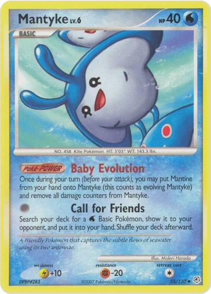 Mantyke, Diamond and Pearl 55/130