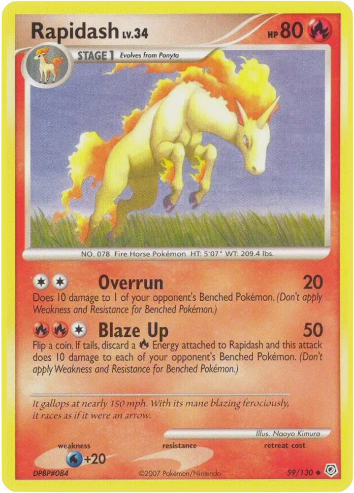 Rapidash, Diamond and Pearl 59/130