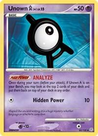 Unown [A], Diamond and Pearl 65/130