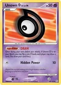 Unown [D], Diamond and Pearl 68/130