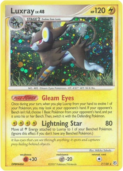 Luxray, Diamond and Pearl 7/130