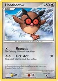 Hoothoot, Diamond and Pearl 85/130