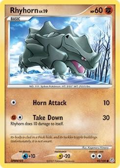 Rhyhorn, Diamond and Pearl 95/130