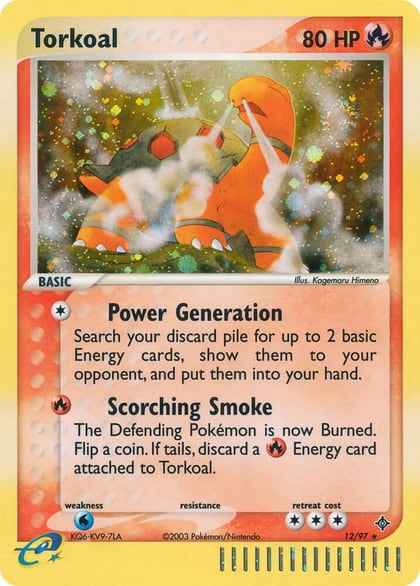 Torkoal, Dragon 12/97