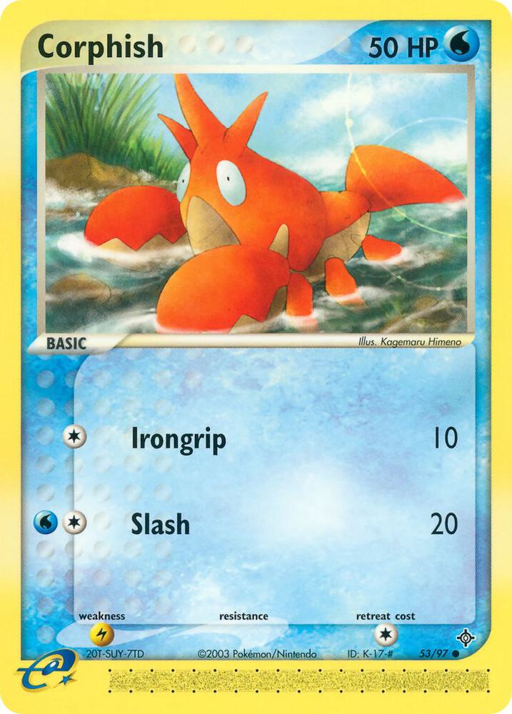 Corphish - 53/97, Dragon 53/97