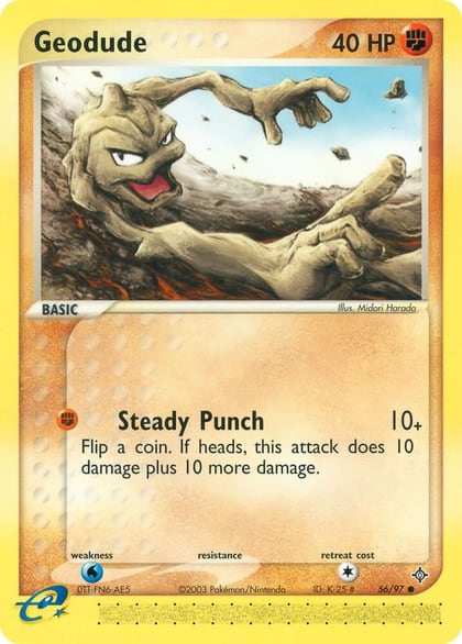 Geodude - 56/97, Dragon 56/97