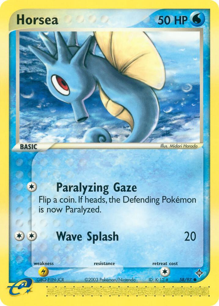 Horsea - 58/97, Dragon 58/97