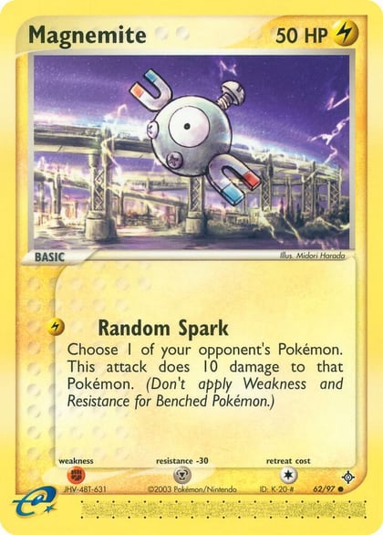 Magnemite - 62/97, Dragon 62/97