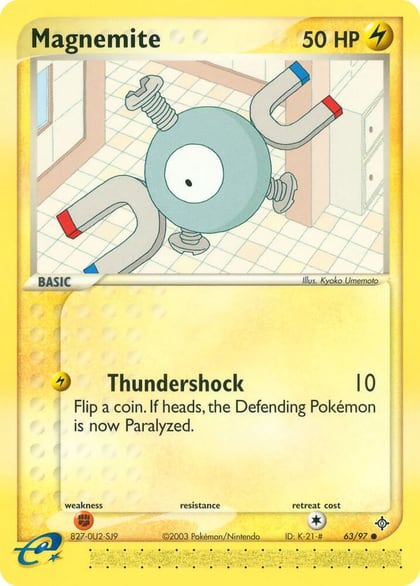 Magnemite - 63/97, Dragon 63/97