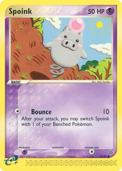 Spoink - 73/97, Dragon 73/97