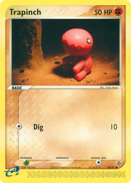 Trapinch - 78/97, Dragon 78/97