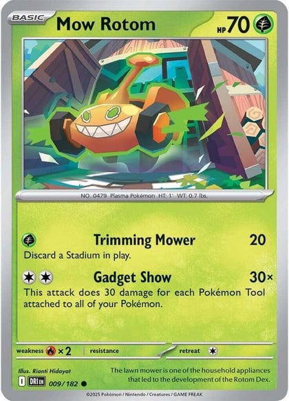 Mow Rotom, SV10: Destined Rivals 009/182