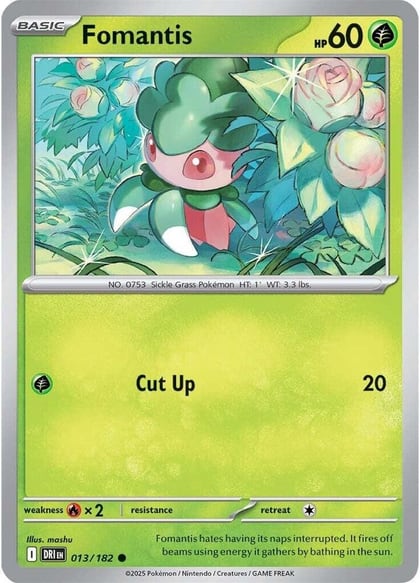 Fomantis, SV10: Destined Rivals 013/182