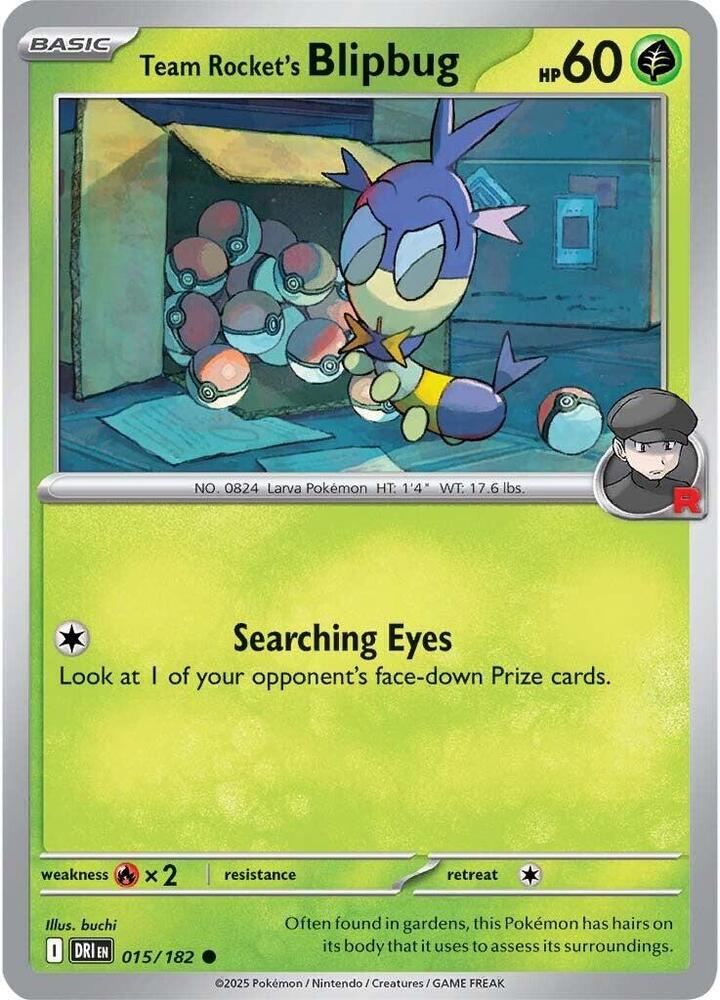 Team Rocket's Blipbug, SV10: Destined Rivals 015/182