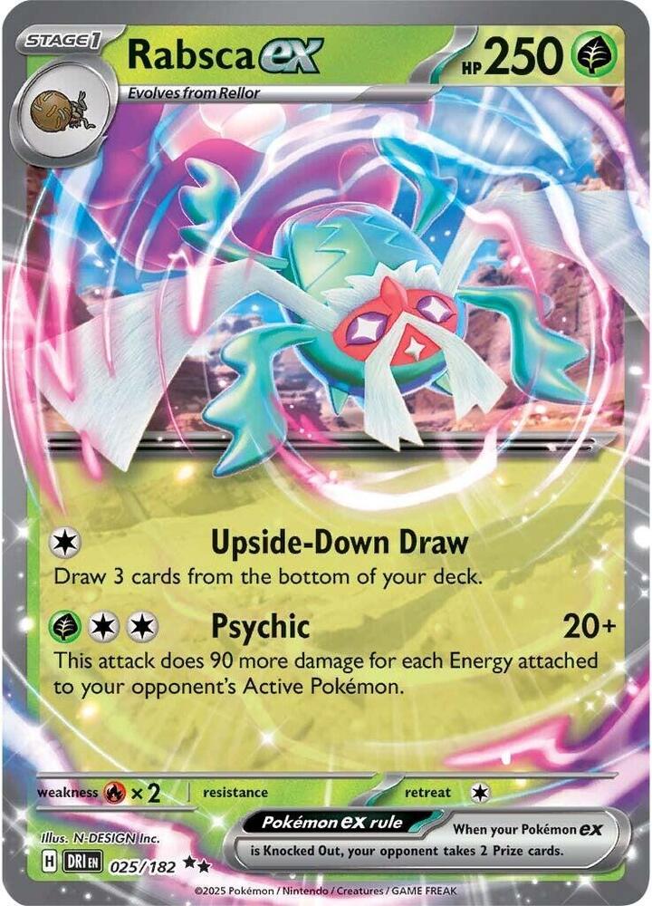 Rabsca ex, SV10: Destined Rivals 025/182