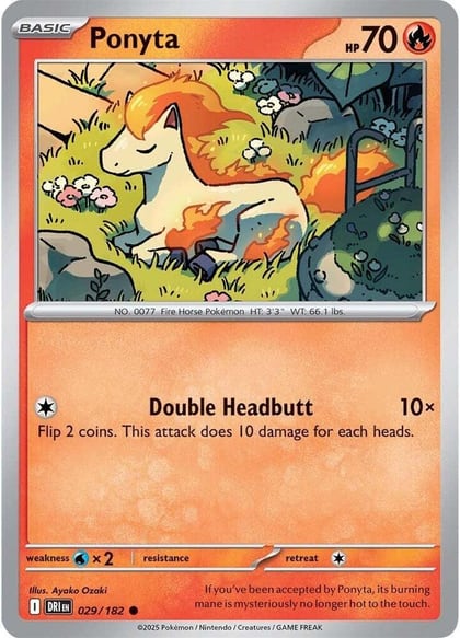 Ponyta, SV10: Destined Rivals 029/182