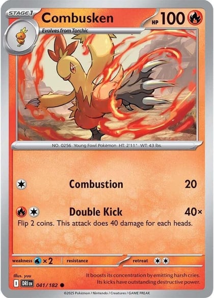 Combusken, SV10: Destined Rivals 041/182