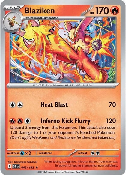 Blaziken - 042/182, SV10: Destined Rivals 042/182
