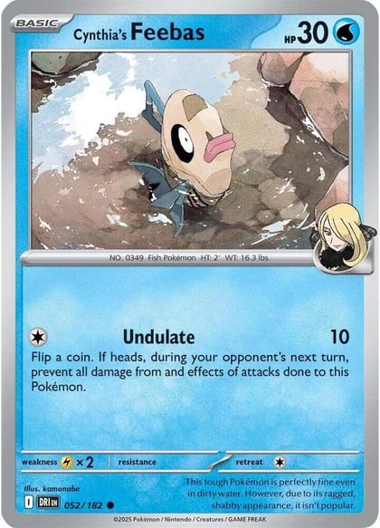 Cynthia's Feebas, SV10: Destined Rivals 052/182