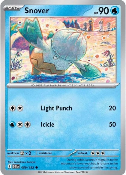Snover, SV10: Destined Rivals 059/182