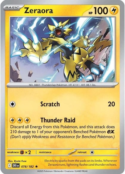 Zeraora, SV10: Destined Rivals 078/182