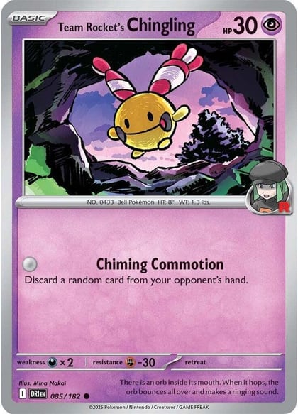 Team Rocket's Chingling, SV10: Destined Rivals 085/182