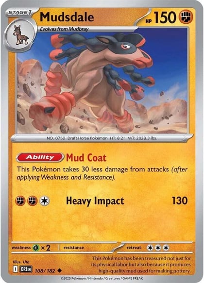 Mudsdale, SV10: Destined Rivals 108/182