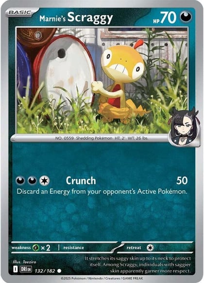 Marnie's Scraggy, SV10: Destined Rivals 132/182