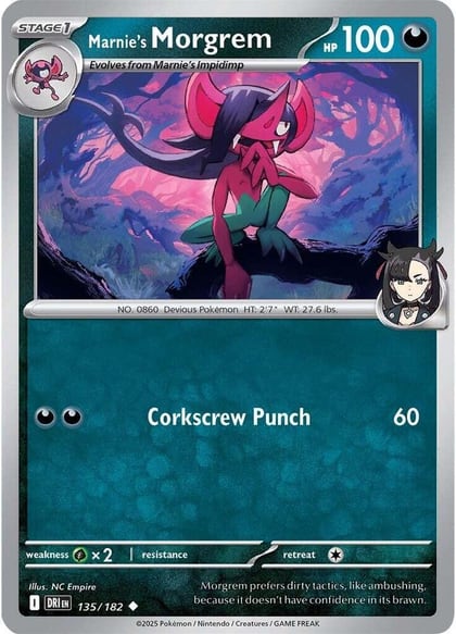 Marnie's Morgrem, SV10: Destined Rivals 135/182