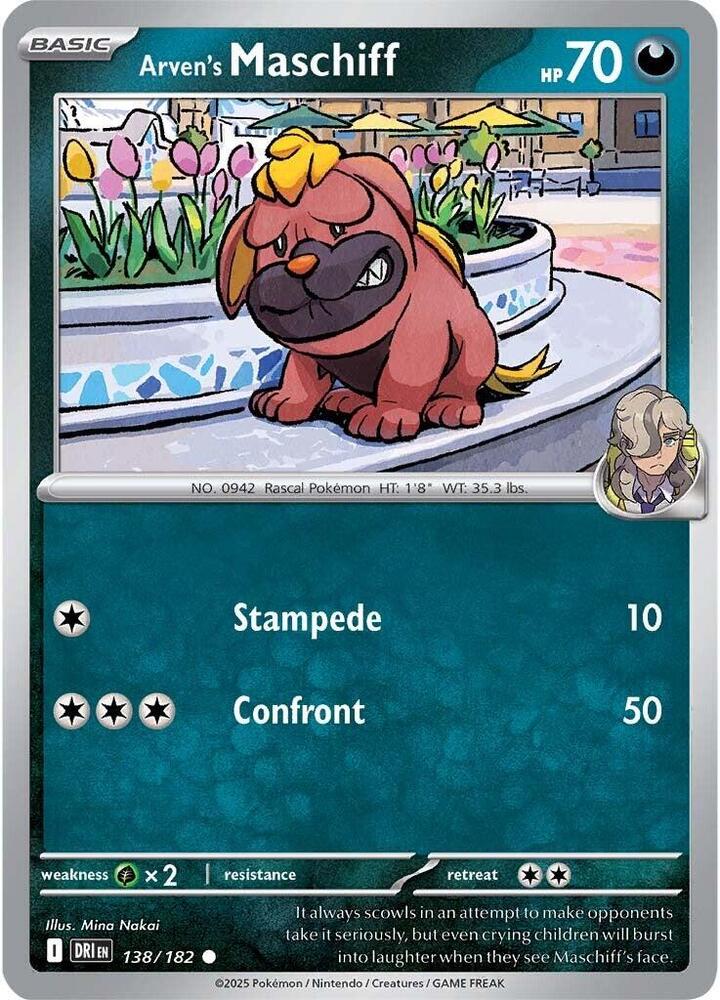 Arven's Maschiff, SV10: Destined Rivals 138/182