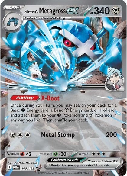 Steven's Metagross ex, SV10: Destined Rivals 145/182