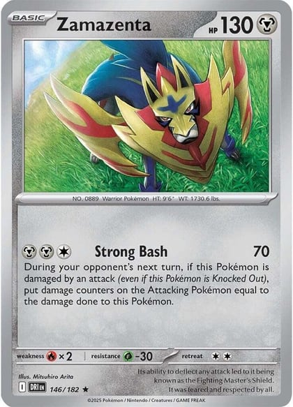 Zamazenta - 146/182, SV10: Destined Rivals 146/182